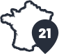 21 centres de livraison