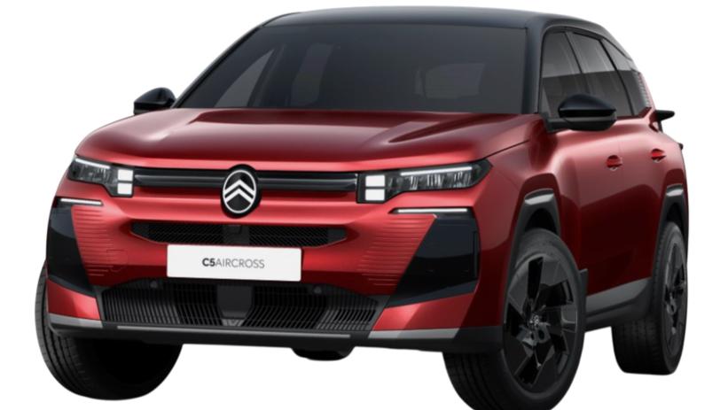 Aperçu du véhicule : Nouveau Hybrid 145 ch e-DCS6 Plus Rouge Rubis - Toit Noir Perla Nera avec 1550€ d'équipements inclus