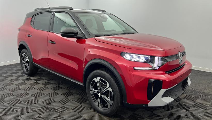 Aperçu du véhicule : C3 Aircross Hybride 145 e-DCS6 7 places Max Rouge Elixir - Toit Noir Perla Nera avec 1750€ d'équipements inclus