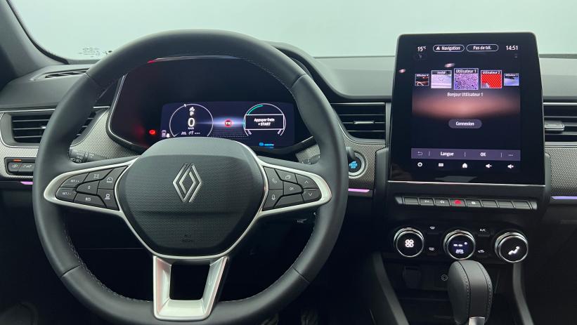 Aperçu du véhicule : E-Tech full hybrid 145 Techno Gris métallique avec 1000€ d'équipements inclus
