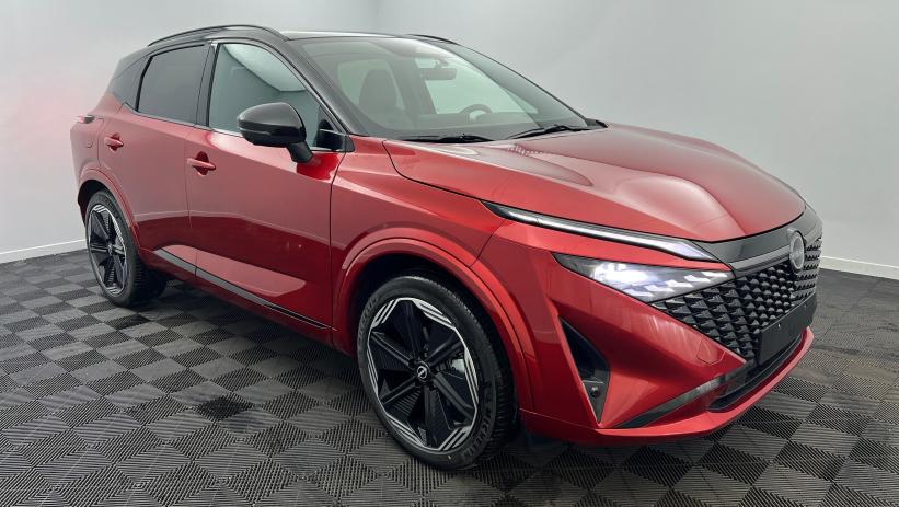 Aperçu du véhicule : Nouveau Mild Hybrid 158 ch Xtronic N-Design Rouge Fuji Toit Noir avec 2550€ d'équipements inclus