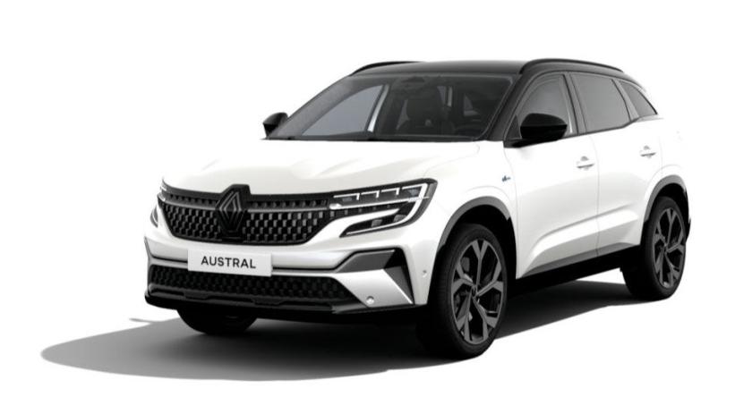 Aperçu du véhicule : E-Tech full hybrid 200 Iconic esprit Alpine Blanc Nacré Toit Noir Etoilé avec 1400€ d'équipements inclus