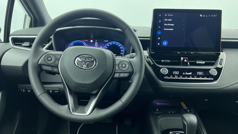 Aperçu du véhicule : Hybride 178ch Design Blanc Lunaire nacré avec 2590€ d'équipements inclus