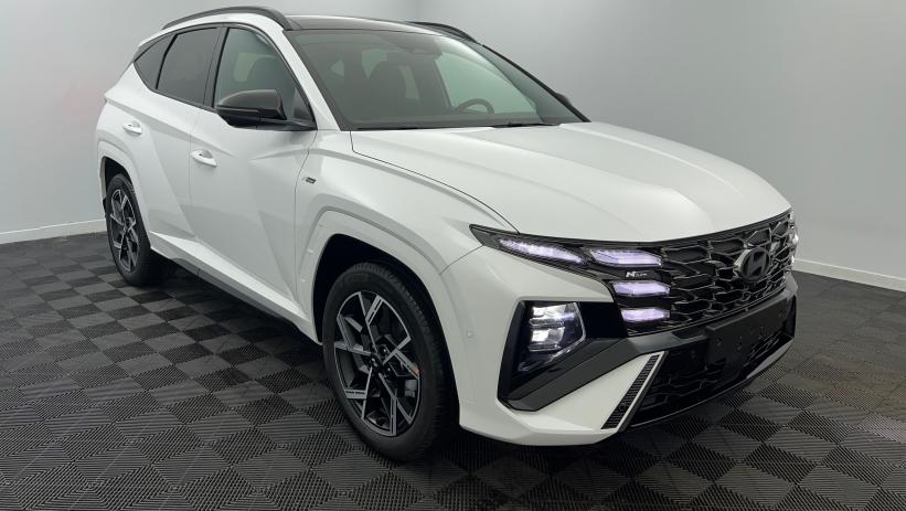 Aperçu du véhicule : Nouveau 1.6 T-GDI 215 Hybrid BVA6 N Line Executive Serenity White avec 1680€ d'équipements inclus